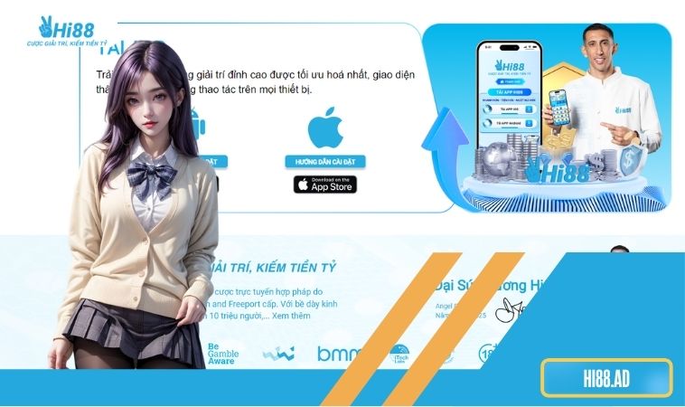 Hướng dẫn tải app Hi88 cho IOS, Android